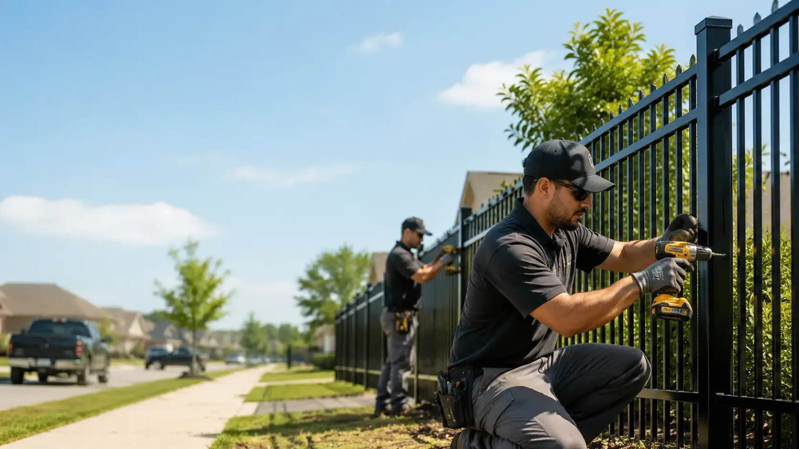 Metal Fence Installation in Midway City, CA